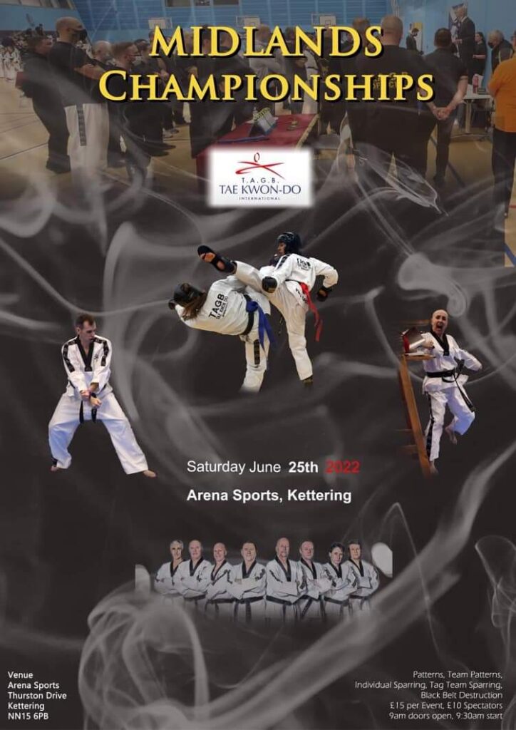 Midlands Championships 1st Taekwondo